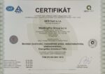 ČSN EN ISO 9001 2016 Certifikát CZ