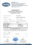 Certtifikát Manažera Kvality ISMK